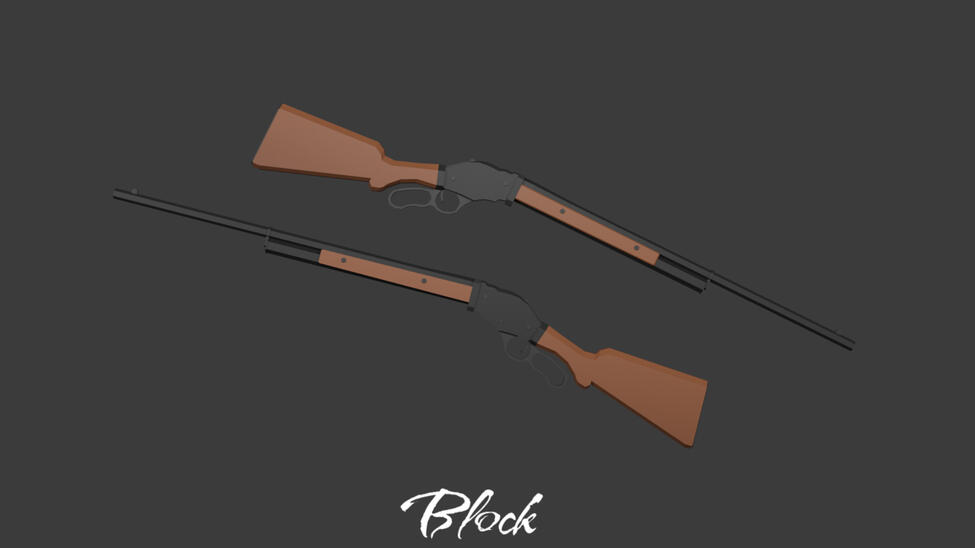 Low Poly Winchester